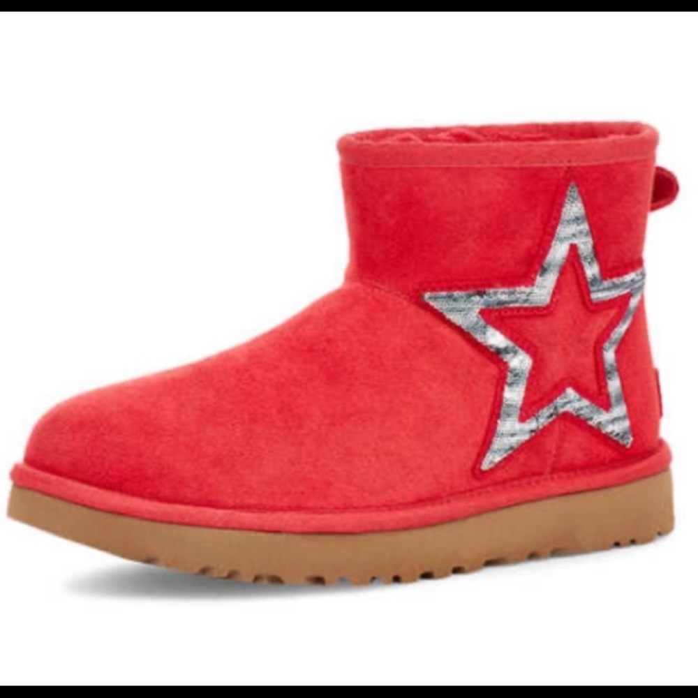 Auth UGG Australia Classic Mini Star